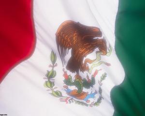 Bandera de Mexico Plantilla Powerpoint