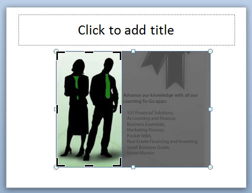 Cómo agregar efecto de sombra de contorno en PowerPoint
