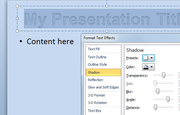 efectos powerpoint