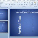 texto vertical powerpoint 2010