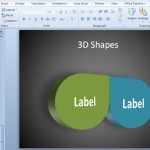 Crear formas 3D en PowerPoint puede ser más sencillo utilizando formas comunes en 2D disponibles en la colección de formas y en las opciones de formato. Hemos visto cómo convertir formas 2D a 3D en PowerPoint