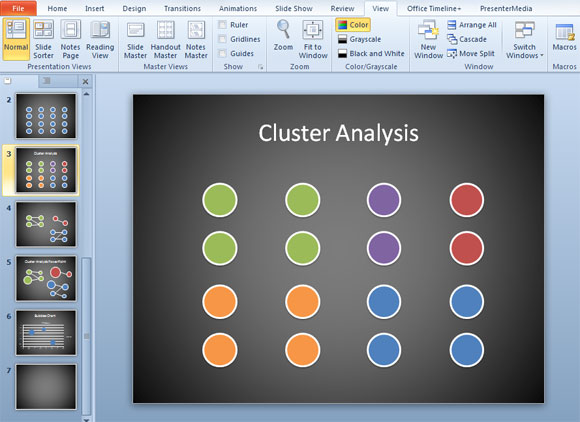 cluster powerpoint conglomerados