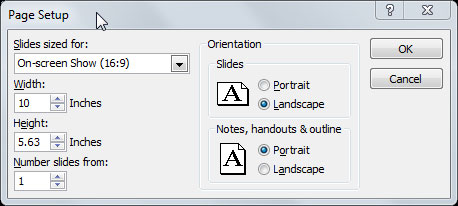 Aspect Ratio en PowerPoint