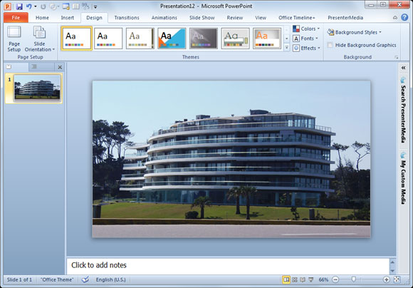 aspect ratio powerpoint