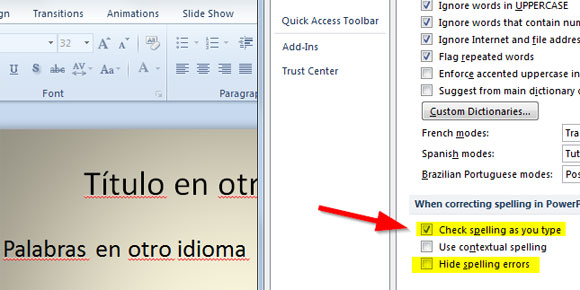 corrector ortografico