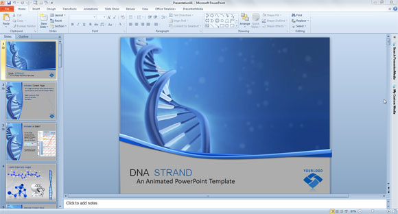 Plantillas Gratuitas de PowerPoint y Fondos para Asistencia Médica y Sanitaria