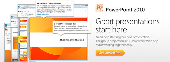 Diferentes formas de descarga de pruebas gratuitas de PowerPoint