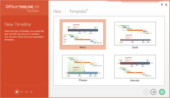 Atractivas Líneas de Tiempo con Office Timeline add-in para PowerPoint