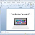 MS Office con PowerPoint para Windows RT
