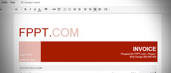 Plantillas de Facturas Profesionales para Google Docs