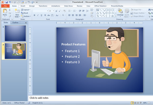 geek ppt template