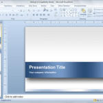 plantilla powerpoint azul