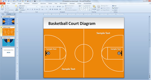 Descargar plantillas para Power Point Basketball