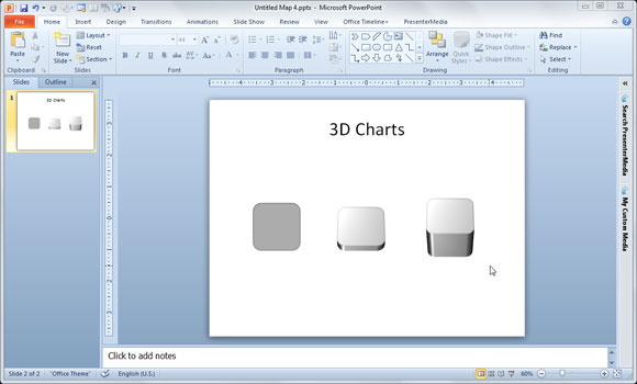 dibujos 3d powerpoint