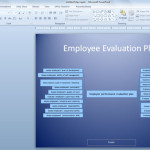 Cómo Hacer un Plan de Evaluación del Esfuerzo del Empleado en PowerPoint 2010