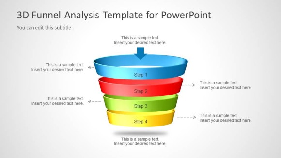 Diagrama de Embudo para PowerPoint