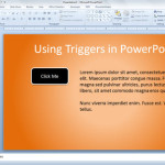 Cómo Usar Triggers en PowerPoint 2010 