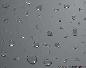 Gotas de agua Powerpoint