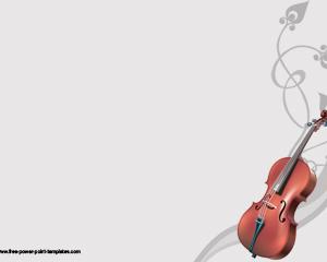 violonchelo powerpoint template