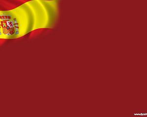 Spain Flag Powerpoint Template
