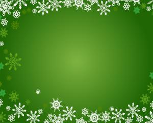 Nevando en Navidad PPT PPT Template